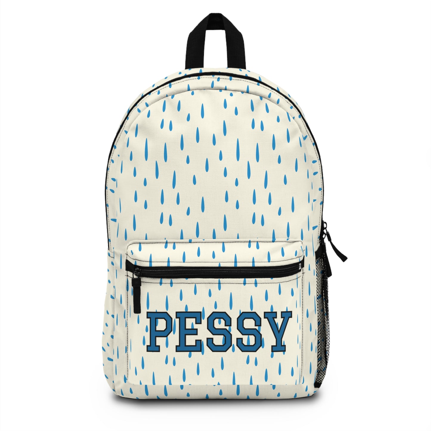 Stylish Raindrop Backpack | Trendy School Bag, Waterproof Travel Pack, Cute Everyday Carry, Unique Gift for Students