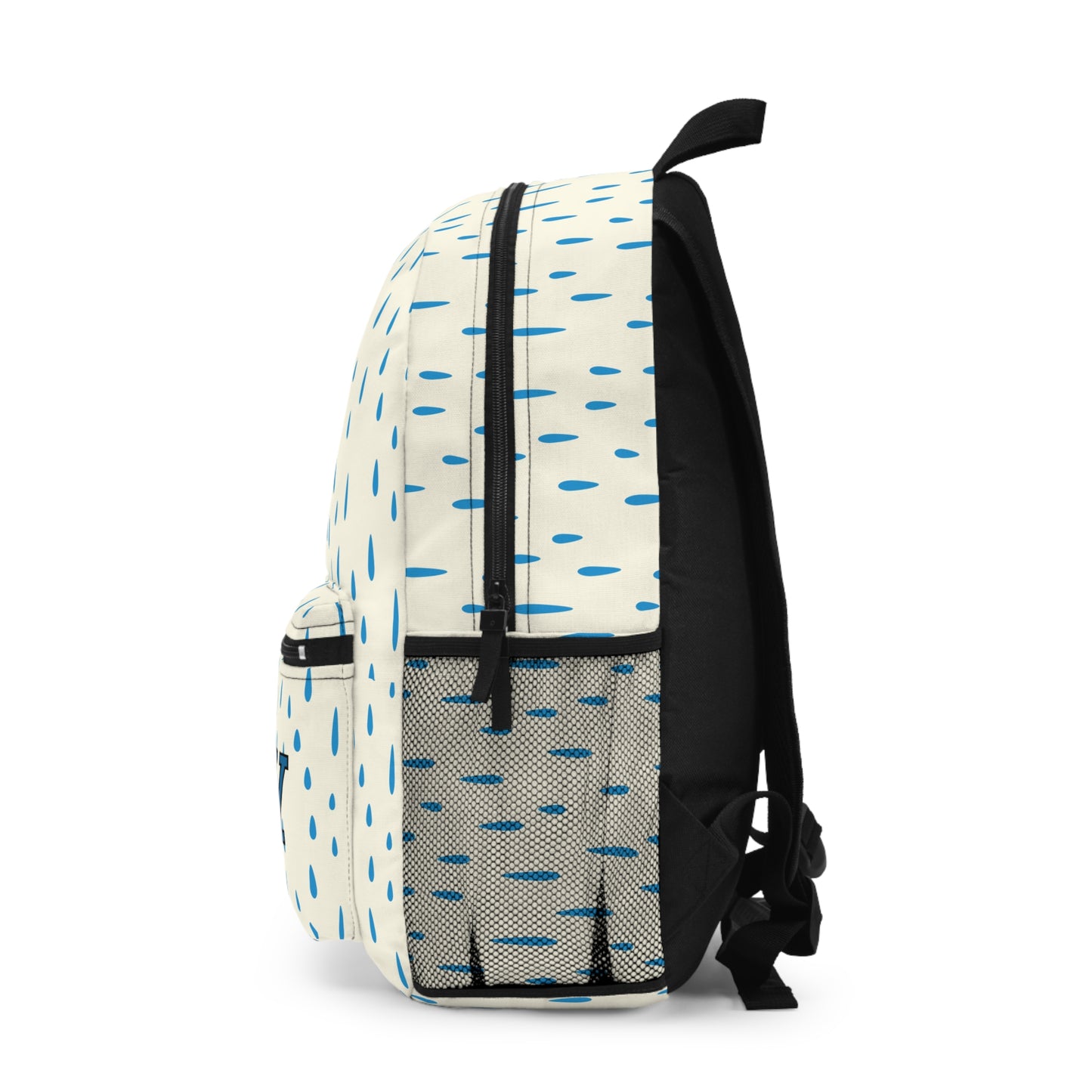 Stylish Raindrop Backpack | Trendy School Bag, Waterproof Travel Pack, Cute Everyday Carry, Unique Gift for Students