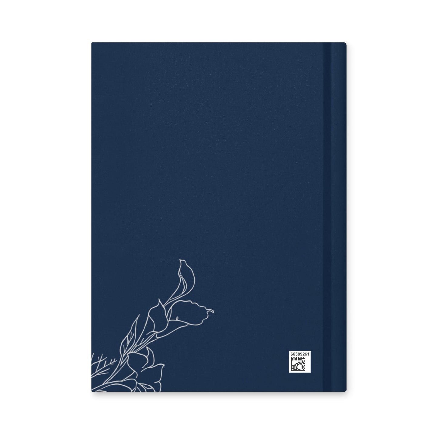 Custom name hardcover journal matte, Cute rose navy notebook, For note taking, Sketching, or journaling, Great gift for student