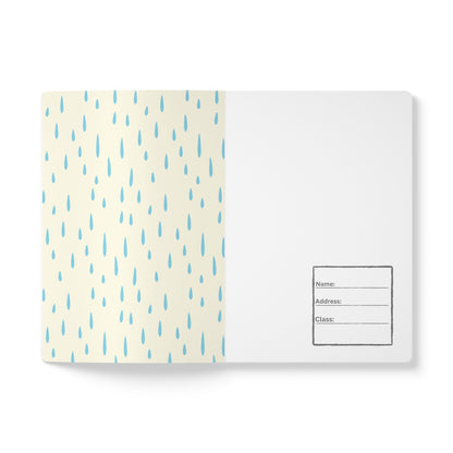 Rainy Day Softcover Journal | Perfect for Note-Taking, Sketching, Gifts, School Supplies, Journaling