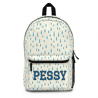 [Bundled] Stylish Raindrop Backpack | Trendy School Bag, Waterproof Travel Pack, Cute Everyday Carry, Unique Gift for Students