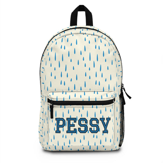 [Bundled] Stylish Raindrop Backpack | Trendy School Bag, Waterproof Travel Pack, Cute Everyday Carry, Unique Gift for Students