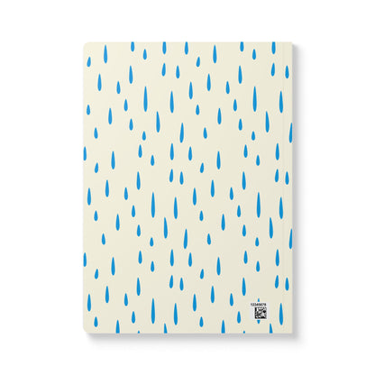 Rainy Day Softcover Journal | Perfect for Note-Taking, Sketching, Gifts, School Supplies, Journaling