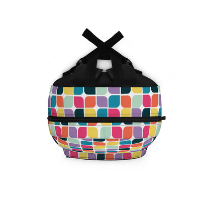 Colorful Personalized Backpack for Kids, Schoolbag, Gift for Children, Rainbow Backpack, Custom Name Backpack