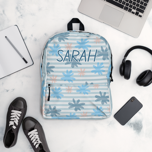 Custom Floral Kids Backpack