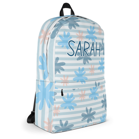 Custom Floral Kids Backpack