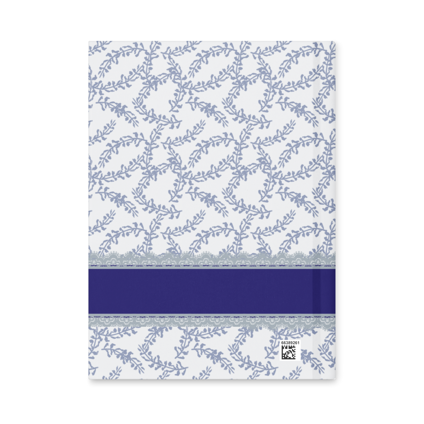 Blue toile Personalized Journal with Name
